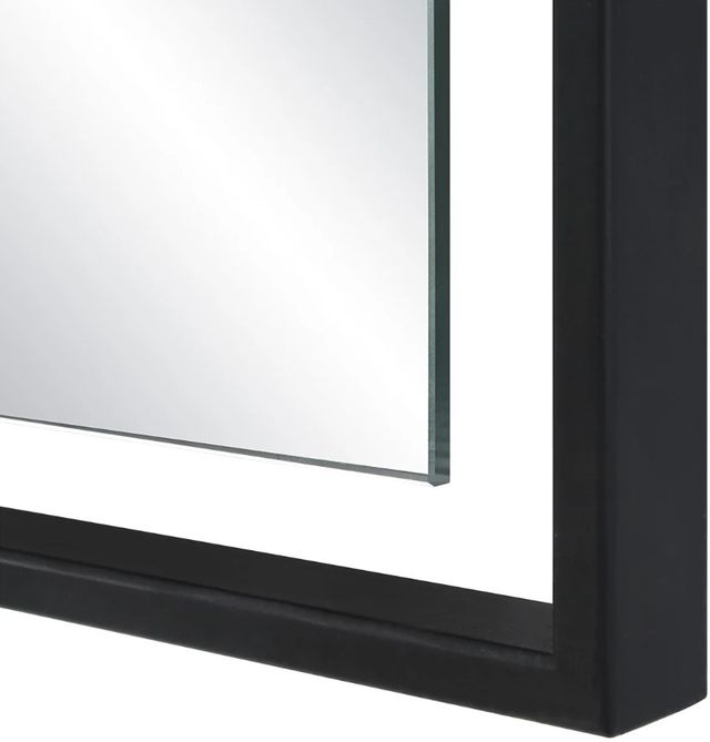 Renwil® Marco Matte Black Accent Mirror-4