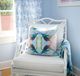 Laura Park Designs Blue/Green Island House Decorative Pillow-1