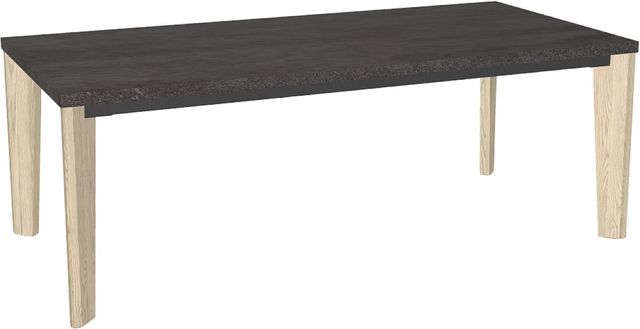 Amisco Customizable Fabiola 84" Rectangular Dining Table with 1.63" Thermo Fused Laminate Top-0