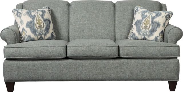 Craftmaster® Customizable Craftmaster Essentials Curved Wing Sofa-2
