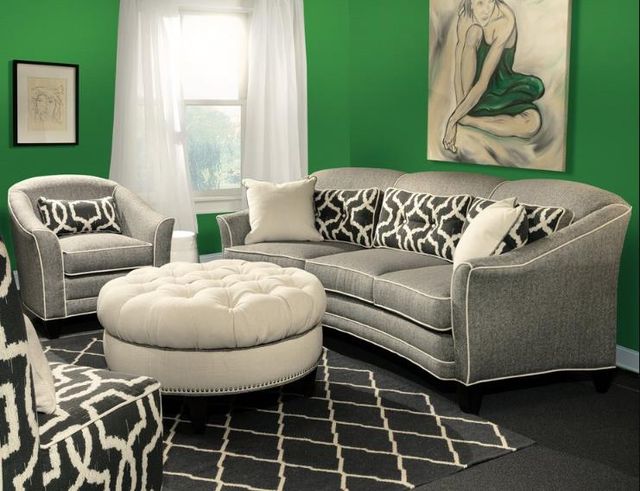 Marshfield Furniture Doris II Gray Apartment Sofa-1