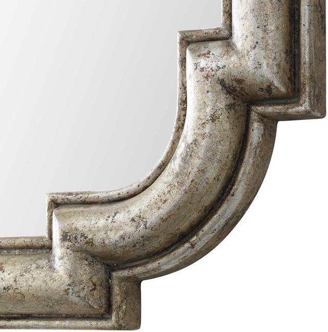 Uttermost® Calanna Silver Leaf Mirror-4