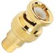 AudioQuest® Gold RCA Female to BNC Male Adapter-0
