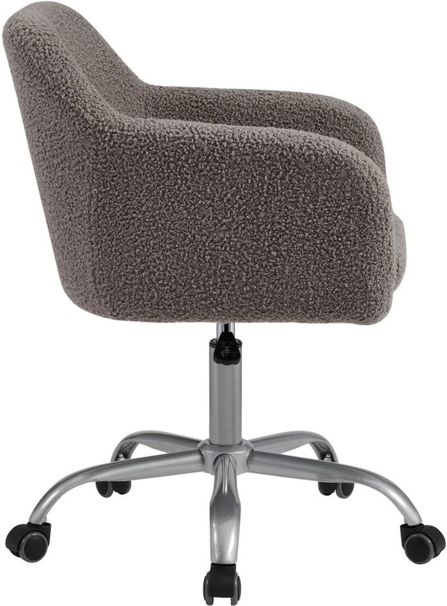 Linon Coco Gray Office Chair-2