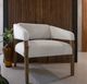 International Furniture Direct Murcia Light Cream Armchair-2