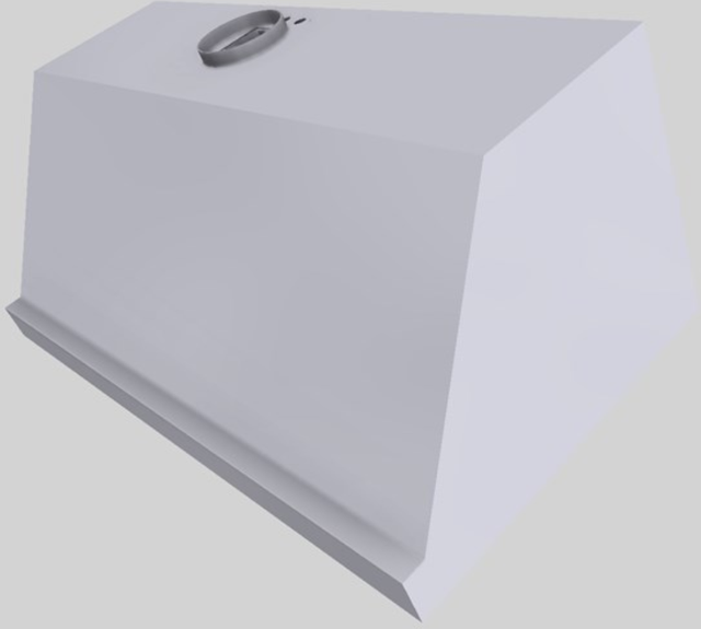 Vent-A-Hood® 48" Wall Mounted Range Hood-White-1