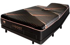 Copper by Spring Air® 13.5" Hybrid Medium Split Top Queen Mattress