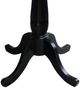 John Thomas Furniture® Dining Essentials Black Round Dining Table with Black Tranditional Pedestal Base-2