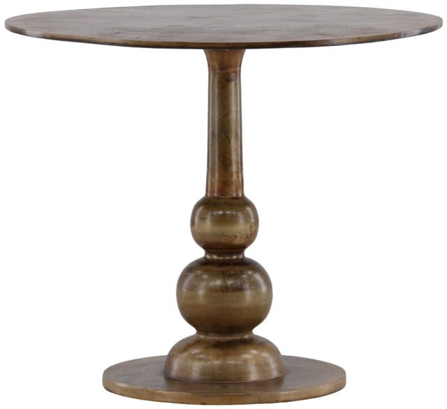 Dovetail Furniture Ansari Brass Bistro Table-0