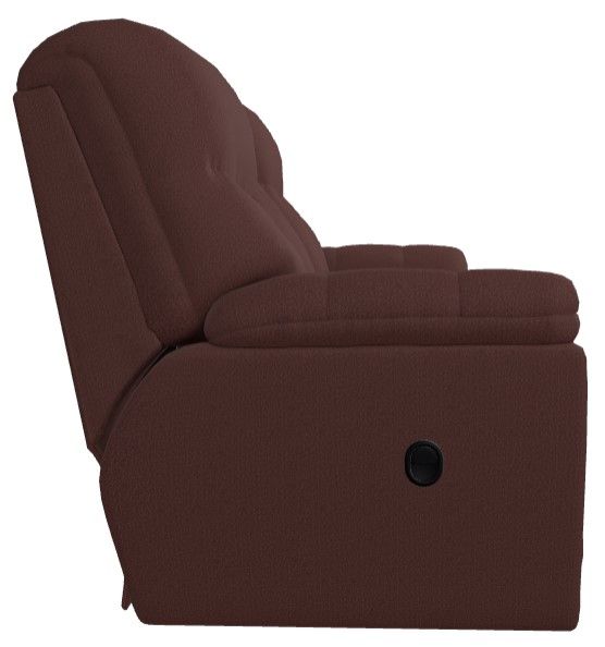 La-Z-Boy® Morrison Burgundy Manual Reclining Loveseat with Console-2