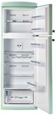Unique® Appliances Classic Retro 24" 11 Cu. Ft. Summer Mint Green Counter Depth Top Freezer Refrigerator-4