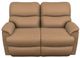 La-Z-Boy® Trouper Fawn Power Reclining Loveseat with Headrest-1