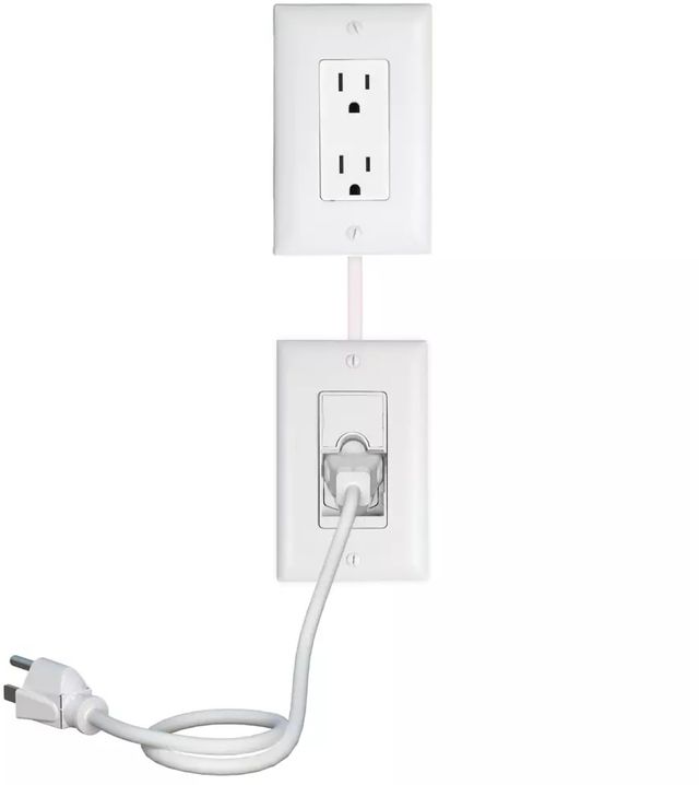 Sanus® White In-Wall Power Kit for TV Media In-Wall Box-0