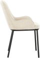 Primo™ International 1010 2-Piece Taupe Upholstered Dining Chair Set-2