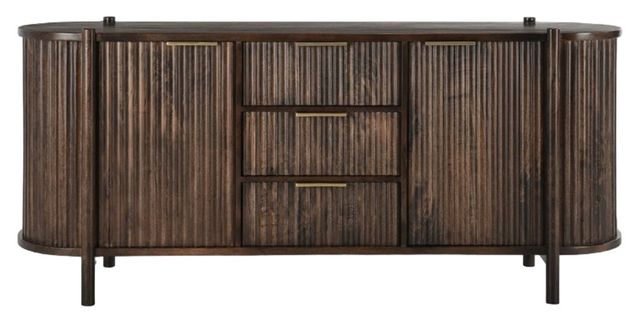 Classic Home Redford Bark Brown Cabinet-2