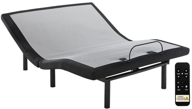 Sierra Sleep® by Ashley® Limited Edition 2-Piece 12" Hybrid Pillow Top and Good Adjustable Base California King Mattress Set-2