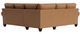 Bassett® Furniture Customizable Benchmade Premier 2-Piece Leather Large Roll Arm L-Shaped Sectional-2