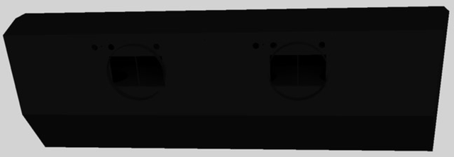 Vent-A-Hood® 66" Black Wall Mounted Range Hood -1