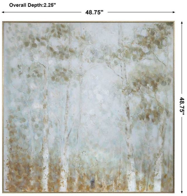 Uttermost® Cotton Woods Hand Painted Canvas-2