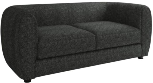 Furniture of America® Verdal Black Loveseat-0