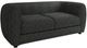 Furniture of America® Verdal Black Loveseat-0