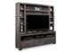 Handstone 	Steel City HDTV Unit w/ Hutch with 44’’ TV Opening-0
