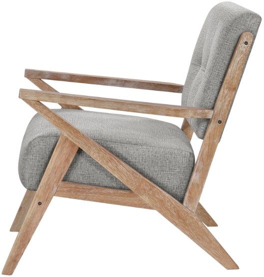 Homelegance® Ollen Brownish Gray Accent Chair-3