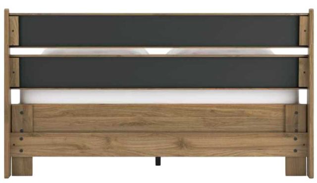 Signature Design by Ashley® Deanlow Honey Queen Platform Panel Bed-3
