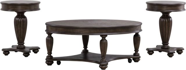 Liberty Furniture Allington 3-Piece Satin Sienna Optional Occasional Table Set-0