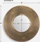 Uttermost® Axel Antique Brass Round Mirror-2