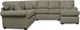 England Furniture Customizable Charlie Dark Brown Sectional-2