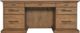 Hooker® Furniture Big Sky Vintage Natural Executive Desk-2