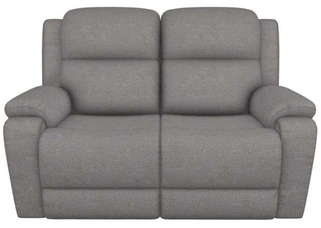 La-Z-Boy® Dorian Quarry Power Reclining Loveseat with Headrest and Lumbar-1