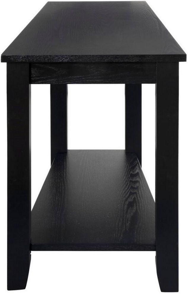 Mazin Furniture Elwell Black Chairside Table-2