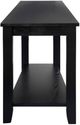 Mazin Furniture Elwell Black Chairside Table-2