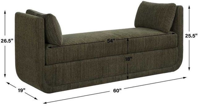 Uttermost® Abound Herb Oversized Bench-3
