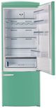 Unique® Appliances Classic Retro 28" 17 Cu. Ft. Ocean Mist Turquoise Counter Depth Bottom Freezer Refrigerator-3