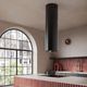 Falmec Polar 15" White Island Range Hood-4