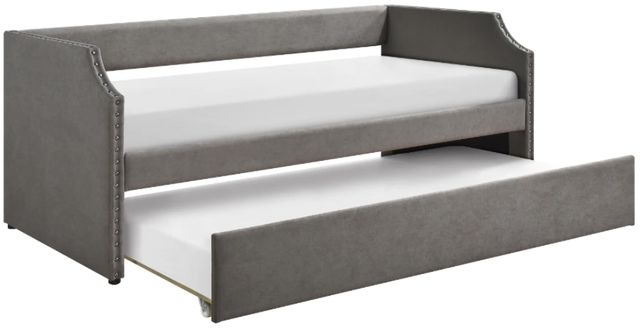 Homelegance® Shiloh Dark Gray Youth Twin Daybed with Trundle-0