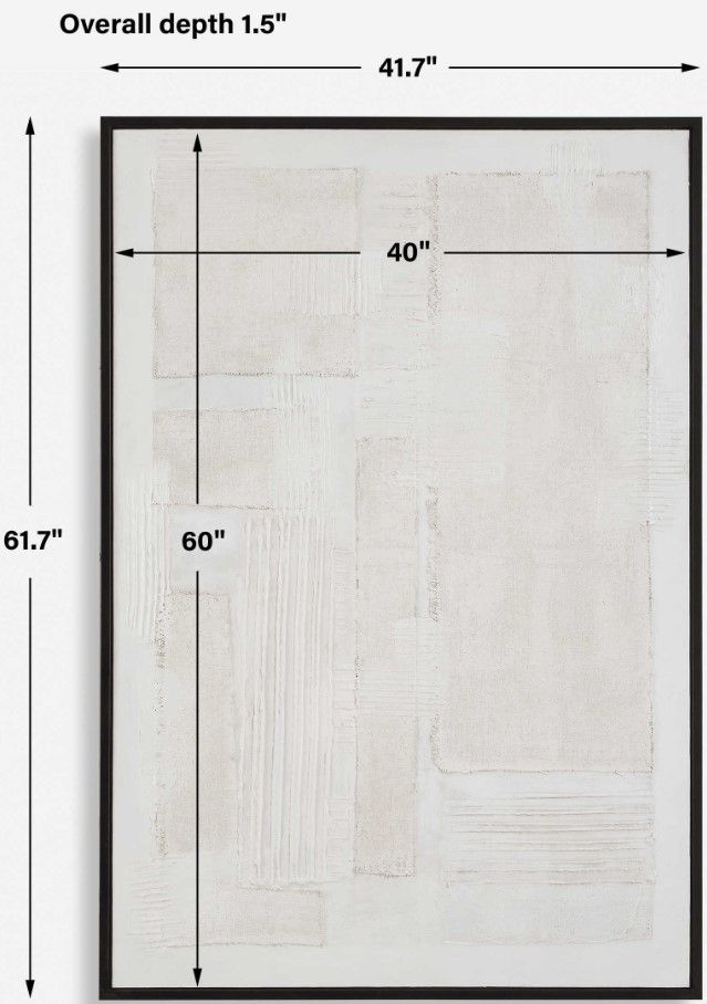 Uttermost® Clean Slate Hand Painted Canvas-3