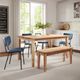 Jofran Inc. Colby 6-Piece Owen Slate Dining Set-1