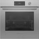 Fisher & Paykel Series 9 24” Brushed Silver Glass Contemporary Self Cleaning Single Electric Wall Oven-0