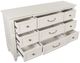 Magnussen Home® Willowbrook Egg Shell White Dresser-4