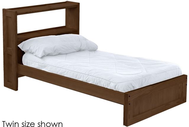 Crate Designs™ Furniture Brindle Queen Bookcase Bed-0