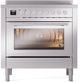 Ilve® Professional Plus II 36" Stainless Steel Pro Style Induction Range-2
