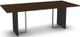 Amisco Customizable Zoel 84" Walnut Veneer Rectangular Table-0