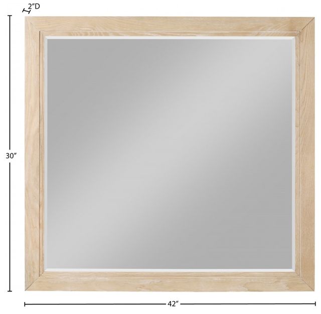 Meridian Furniture Kent Natural Mirror-2