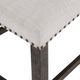 Jofran Inc. Willow Creek Chocolate Brown Counter Stool-3