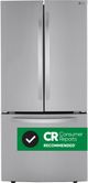 LG 33" 25.2 Cu. Ft. PrintProof™ Stainless Steel French Door Refrigerator-1