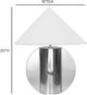 TOV Furniture Geo Chrome Semi-Circled Table Lamp-2